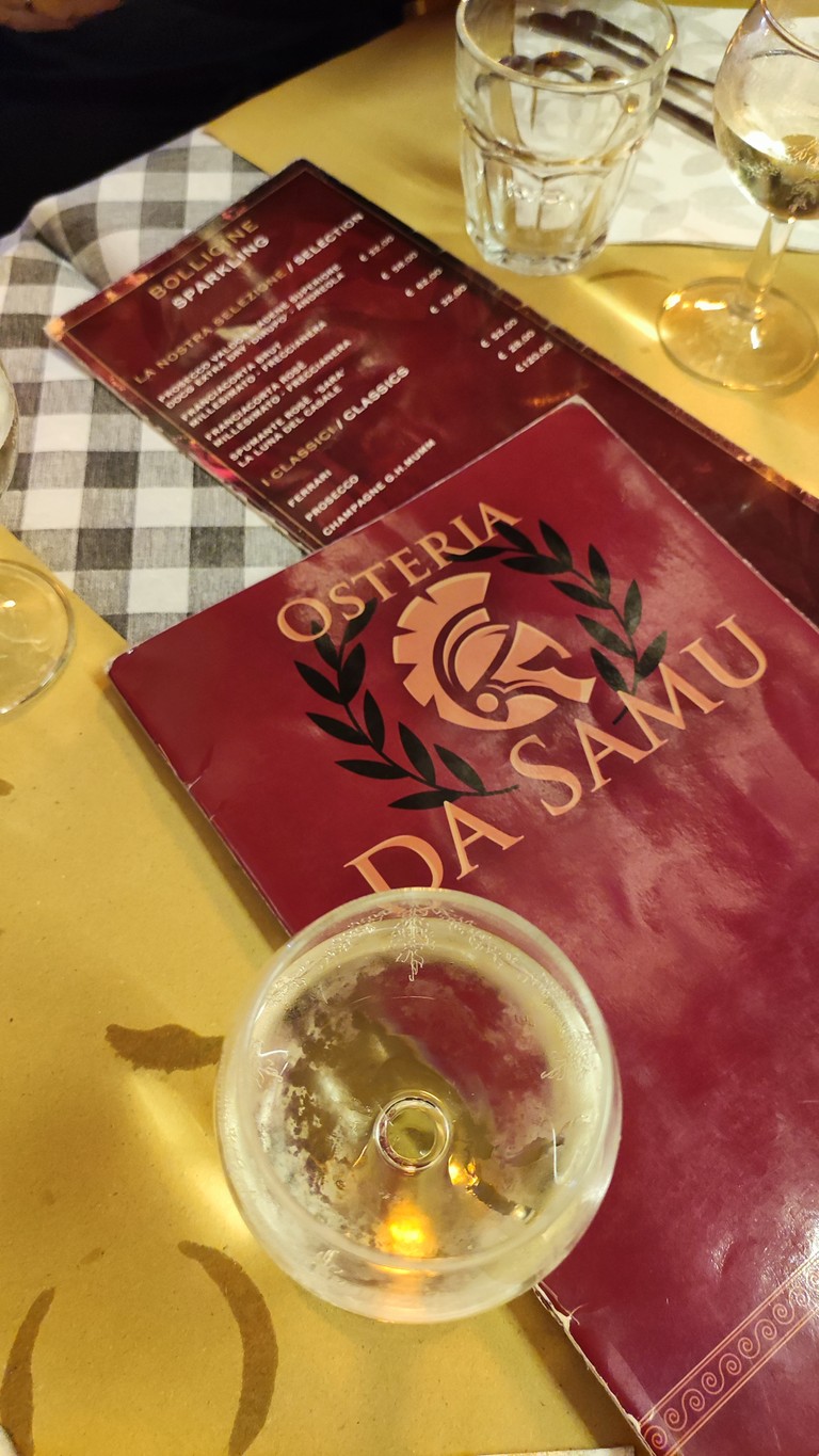 OSTERIA DA SAMU menu 1