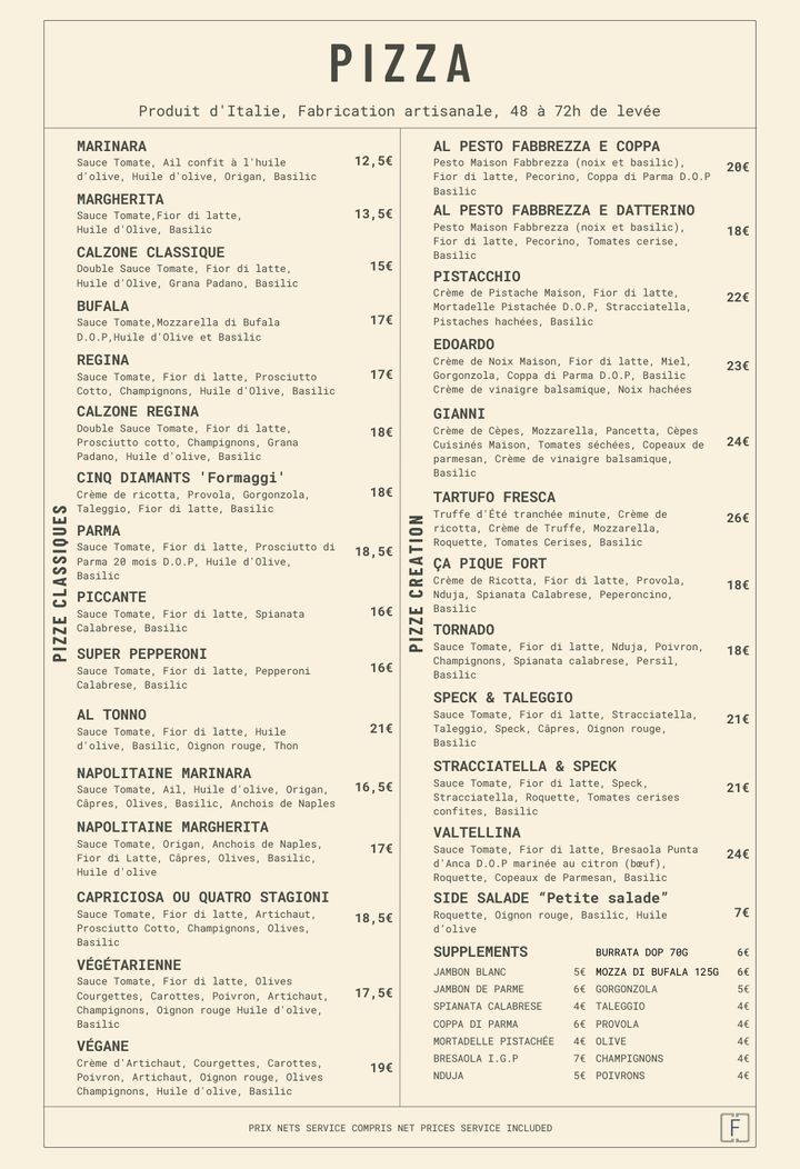 Fabbreza menu 1