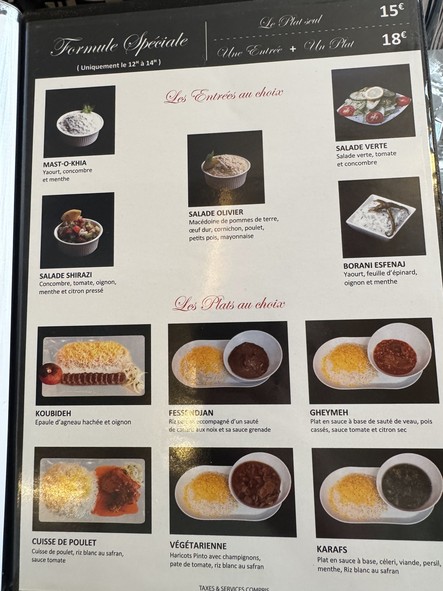 Restaurant Téhéran