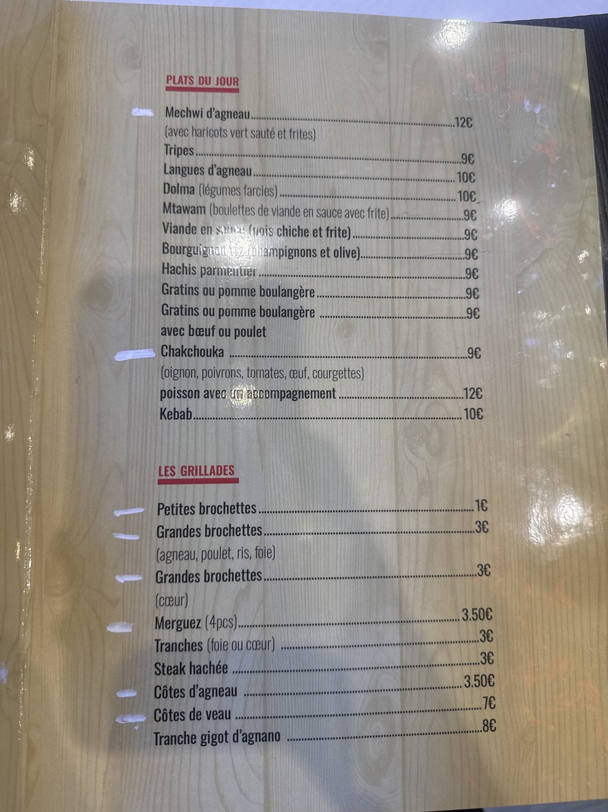 Royal place Restaurant menu 2