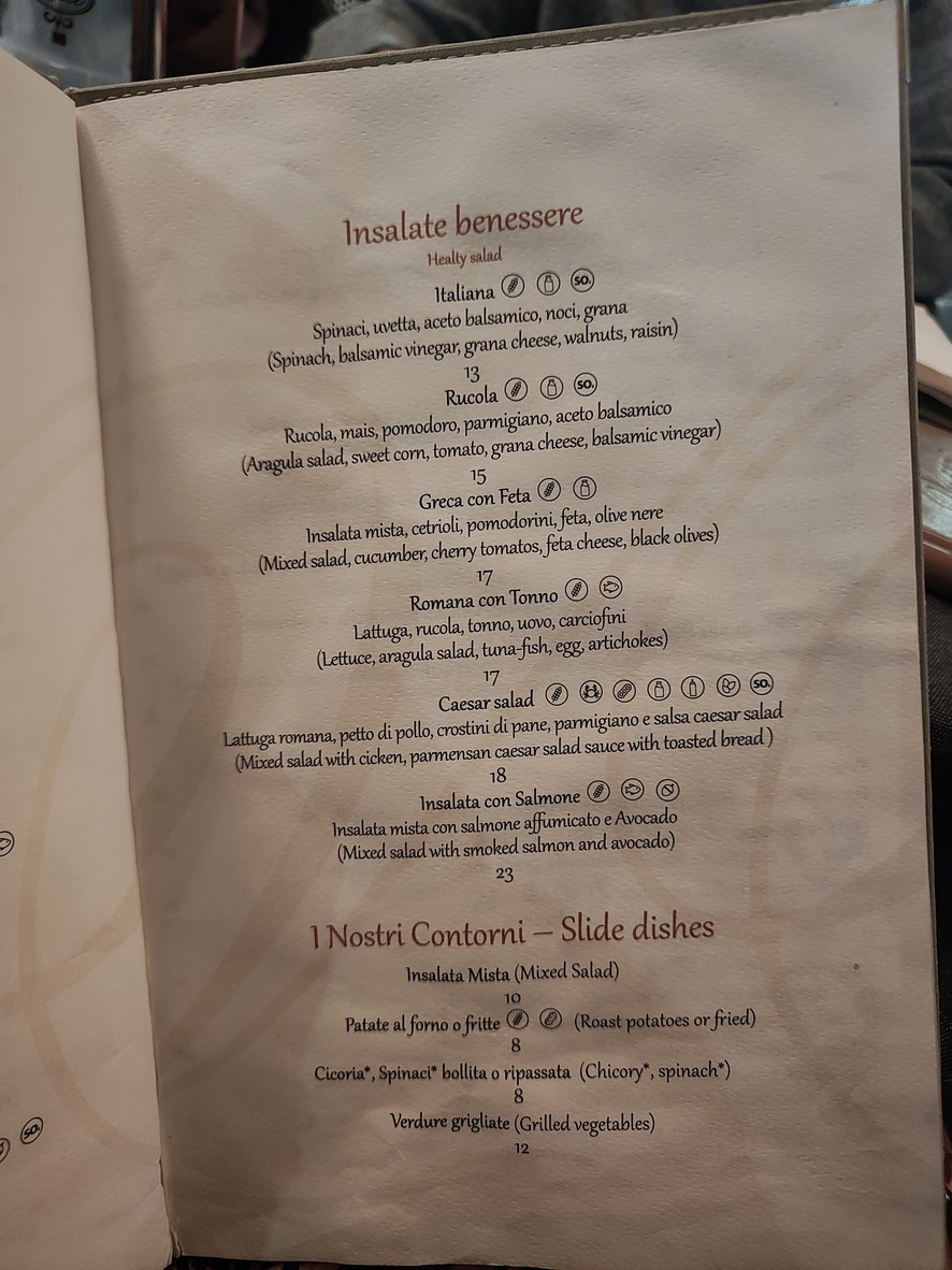 Vitti Roma dal 1898 menu 7