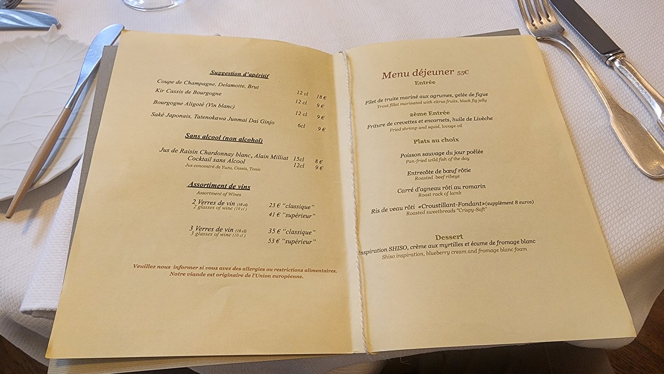 Kigawa menu 1
