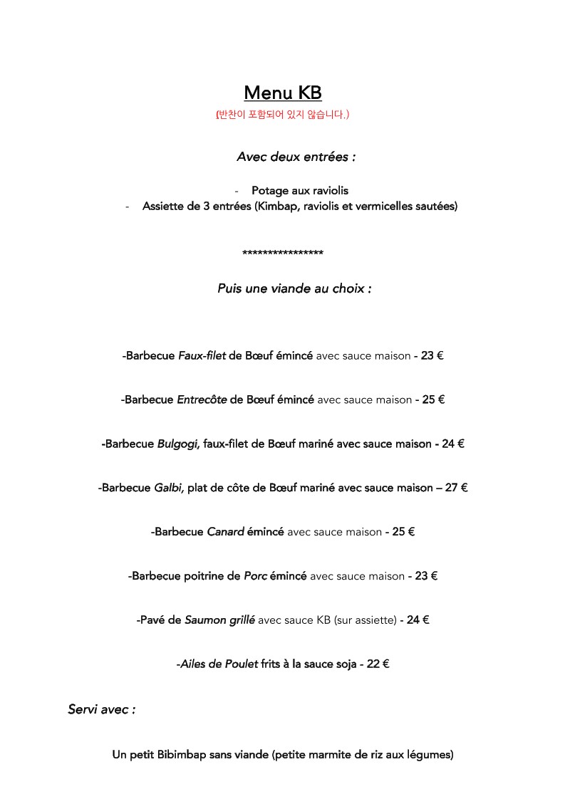 Restaurant KB menu 4