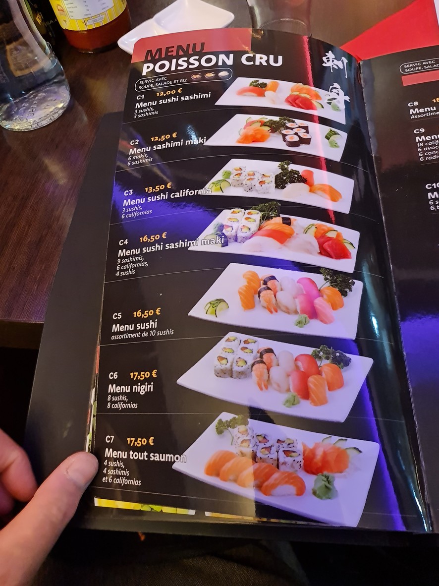 Okyama Japanese Restaurant menu 4