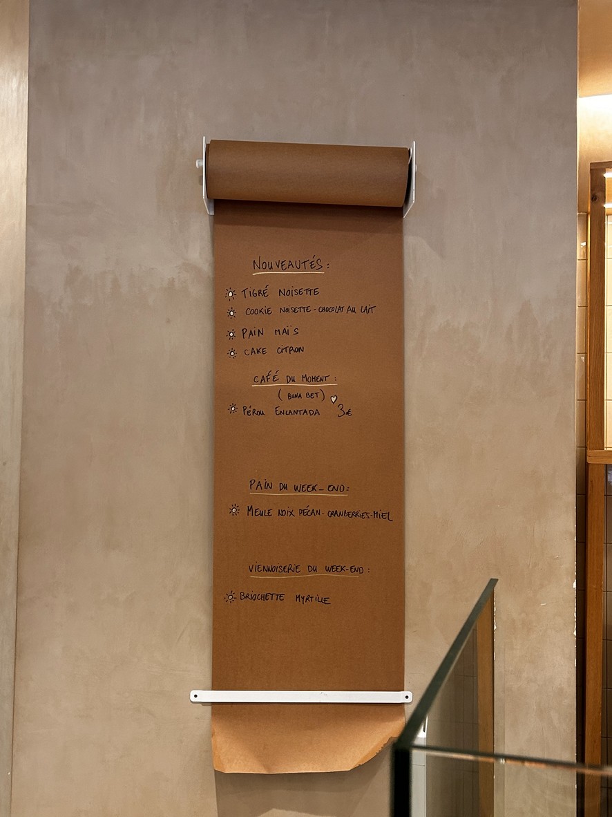 Bulle Boulangerie menu 2