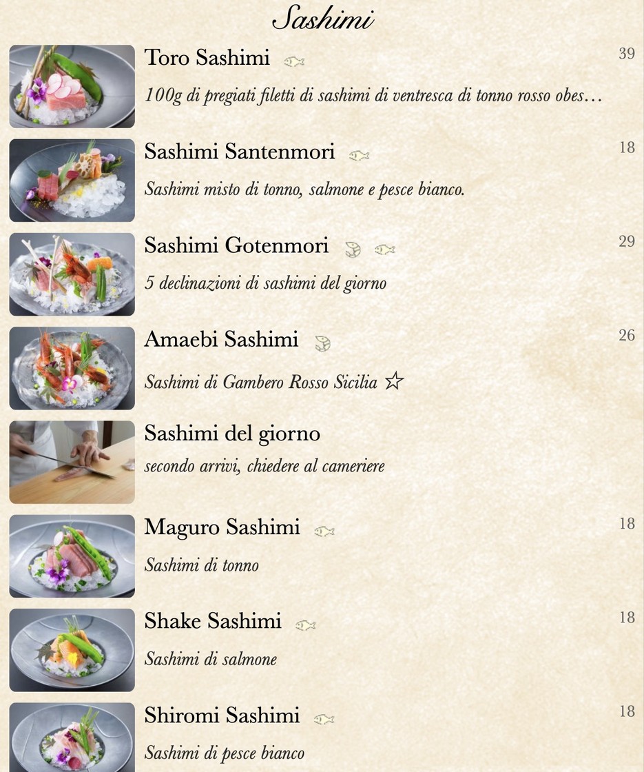 Sushisen menu 2