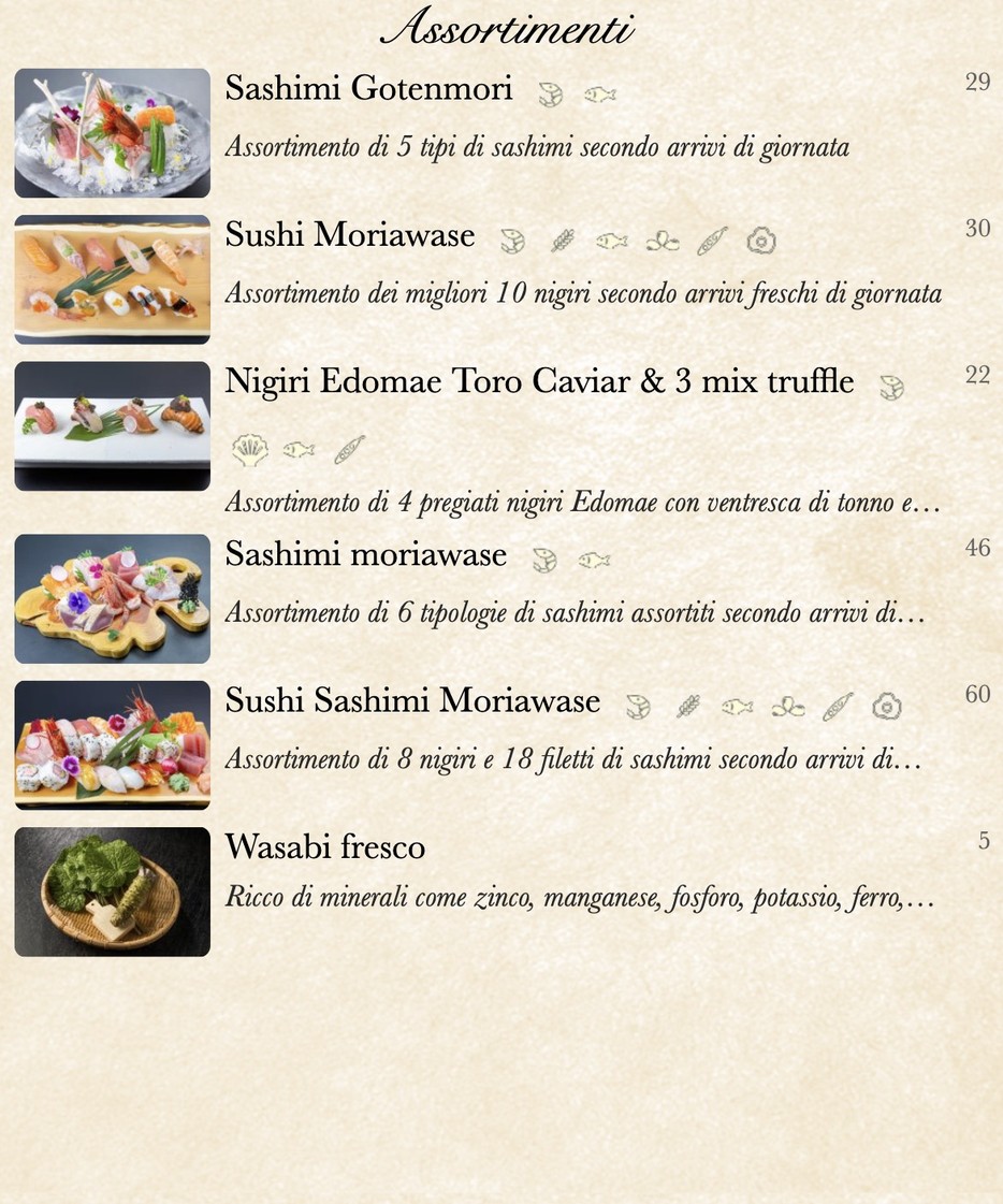 Sushisen menu 4