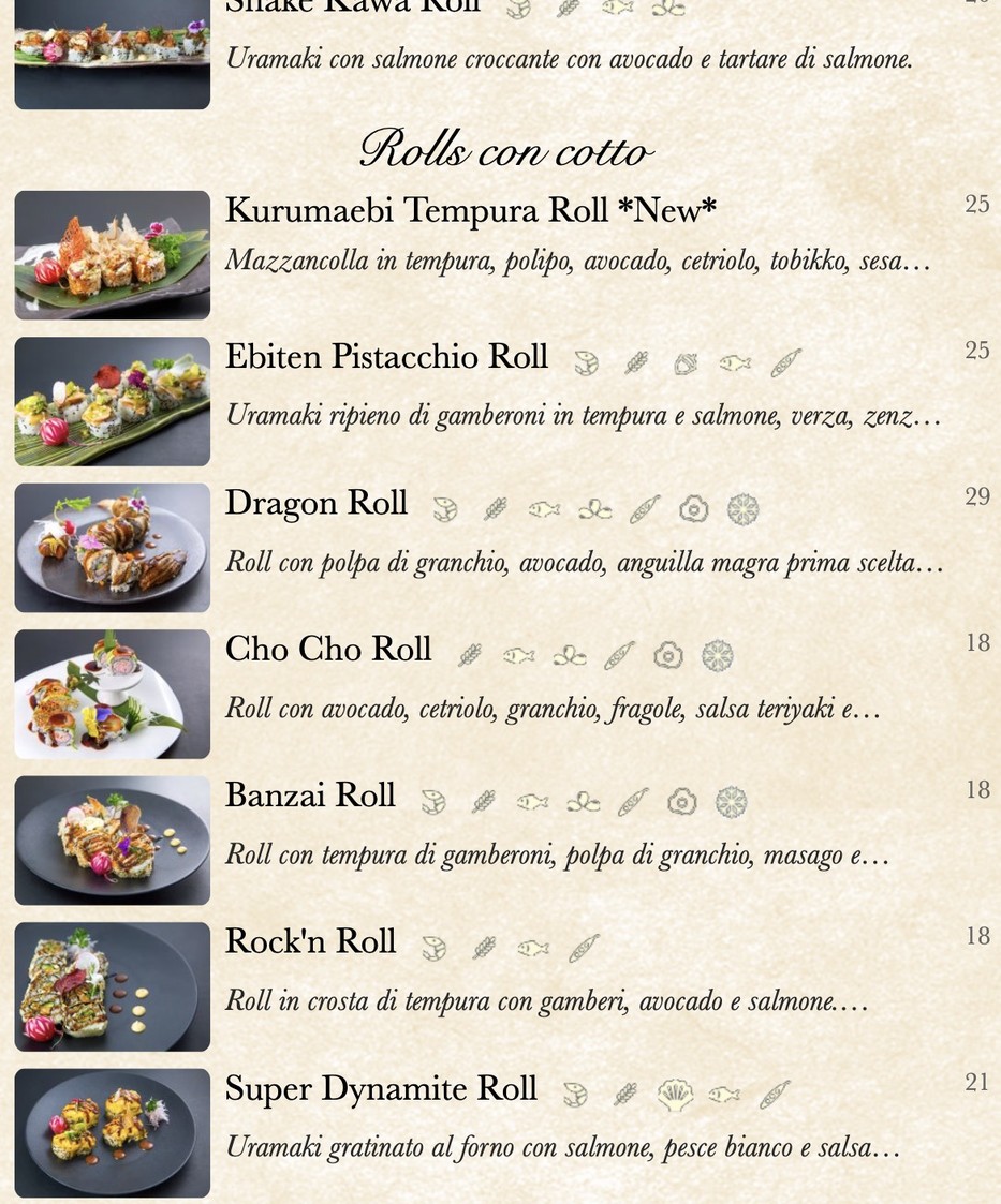 Sushisen menu 7