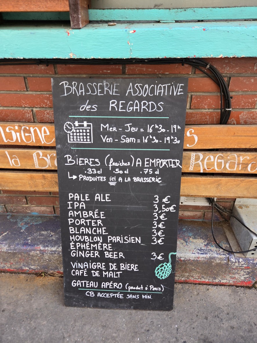 Brasserie des regards menu 2