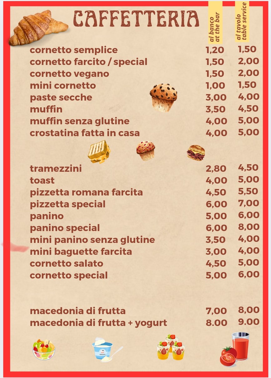La Licata menu 5