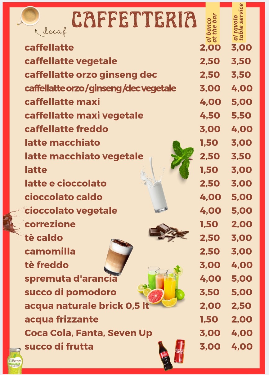 La Licata menu 6