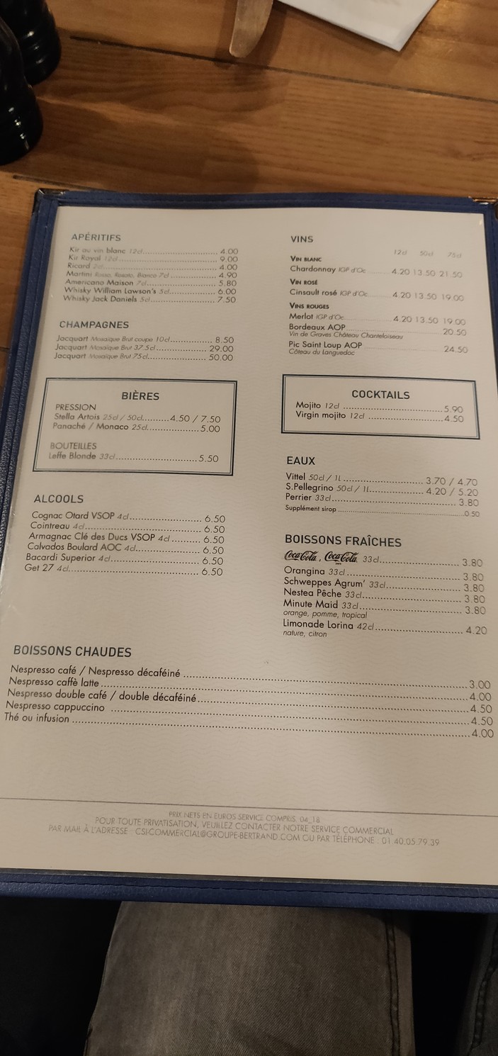 Le Rest'O menu 2