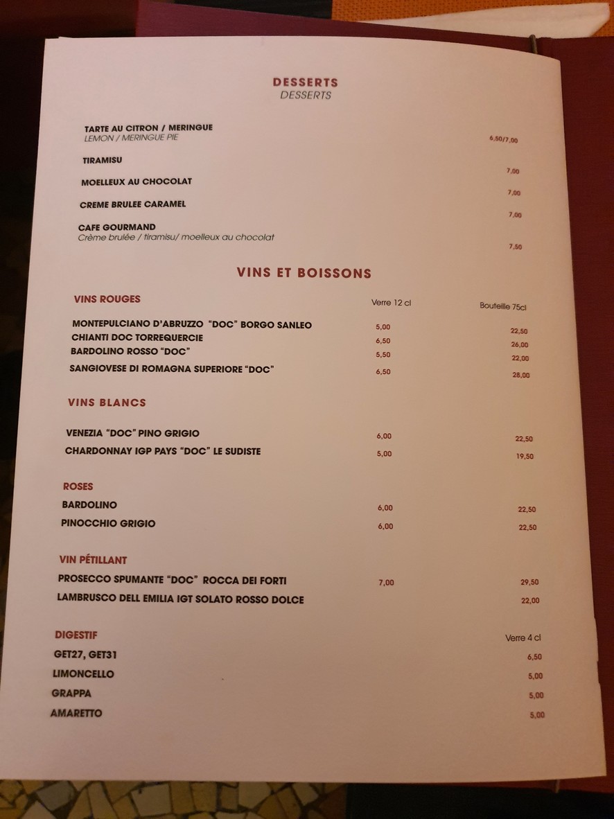 Legacy menu 4