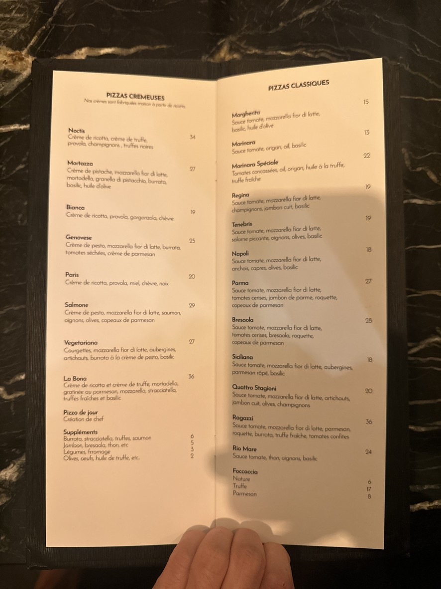 Ragazzi menu 2