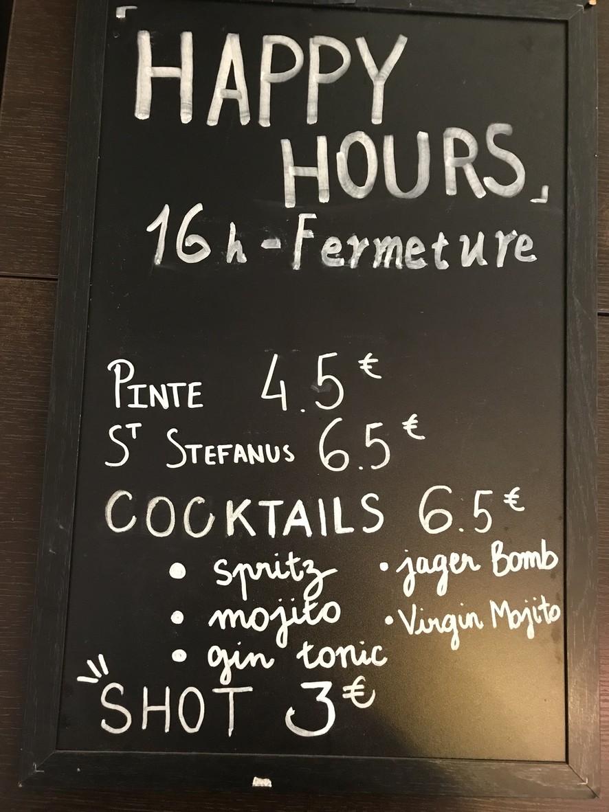 Bar Restaurant 111 menu 2