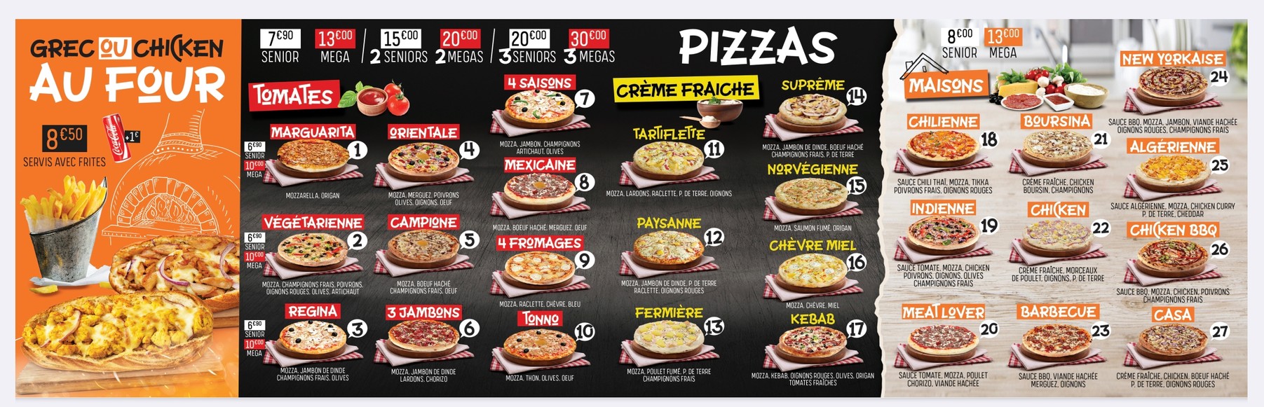 Mc' LA menu 1