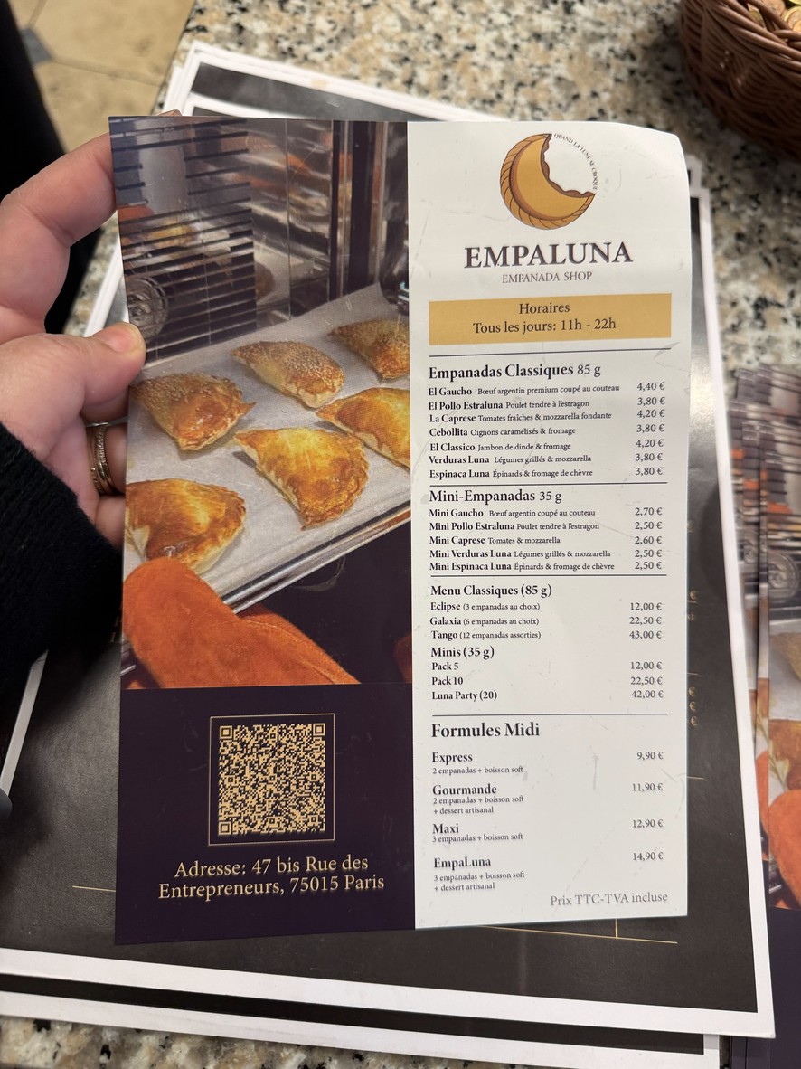 Empaluna menu 1