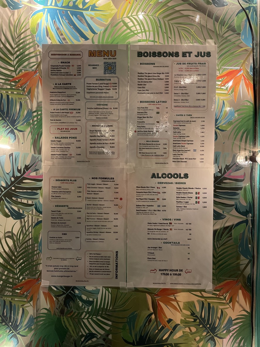 Mamasol menu 1