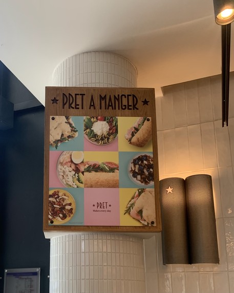 Pret A Manger Bibliotheque