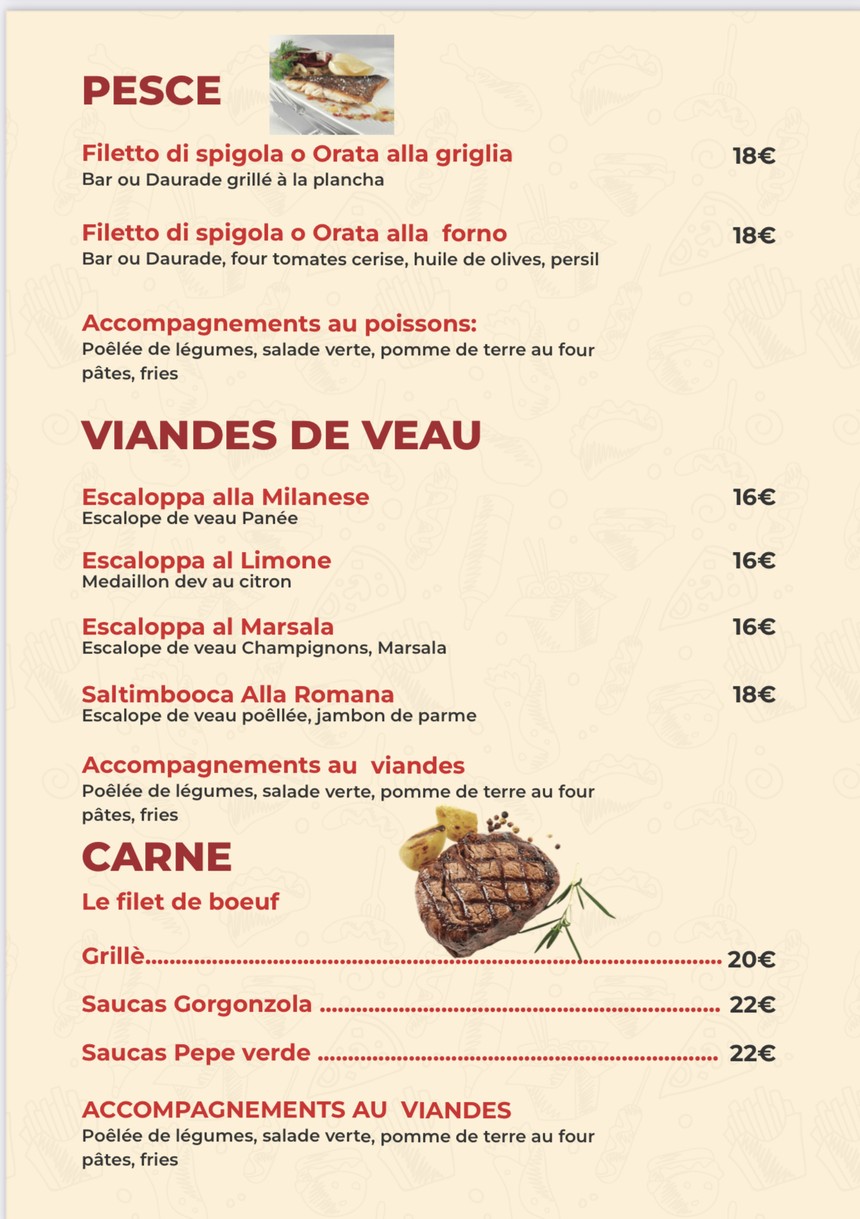 Mamma's House menu 2
