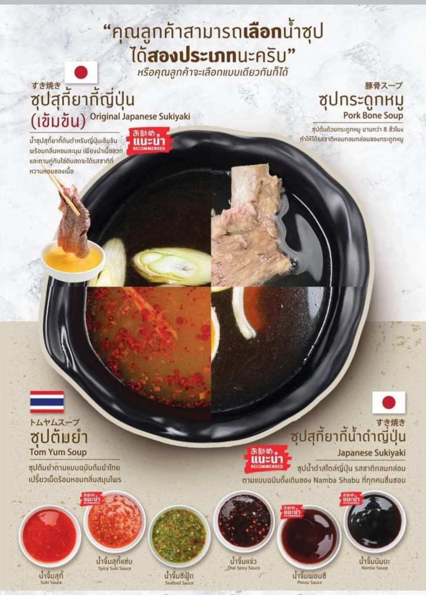 Namba Shabu (The Mall Lifestore Tha Phra) menu 2