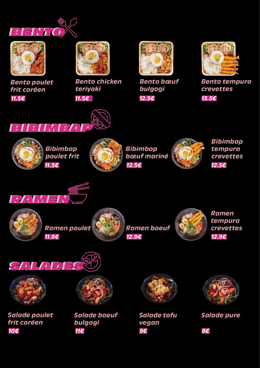 SENDOH BURGER menu 3