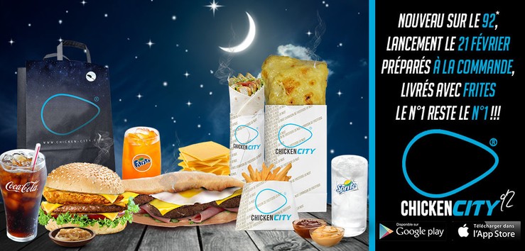 Chicken City 92 - Livraison de nuit