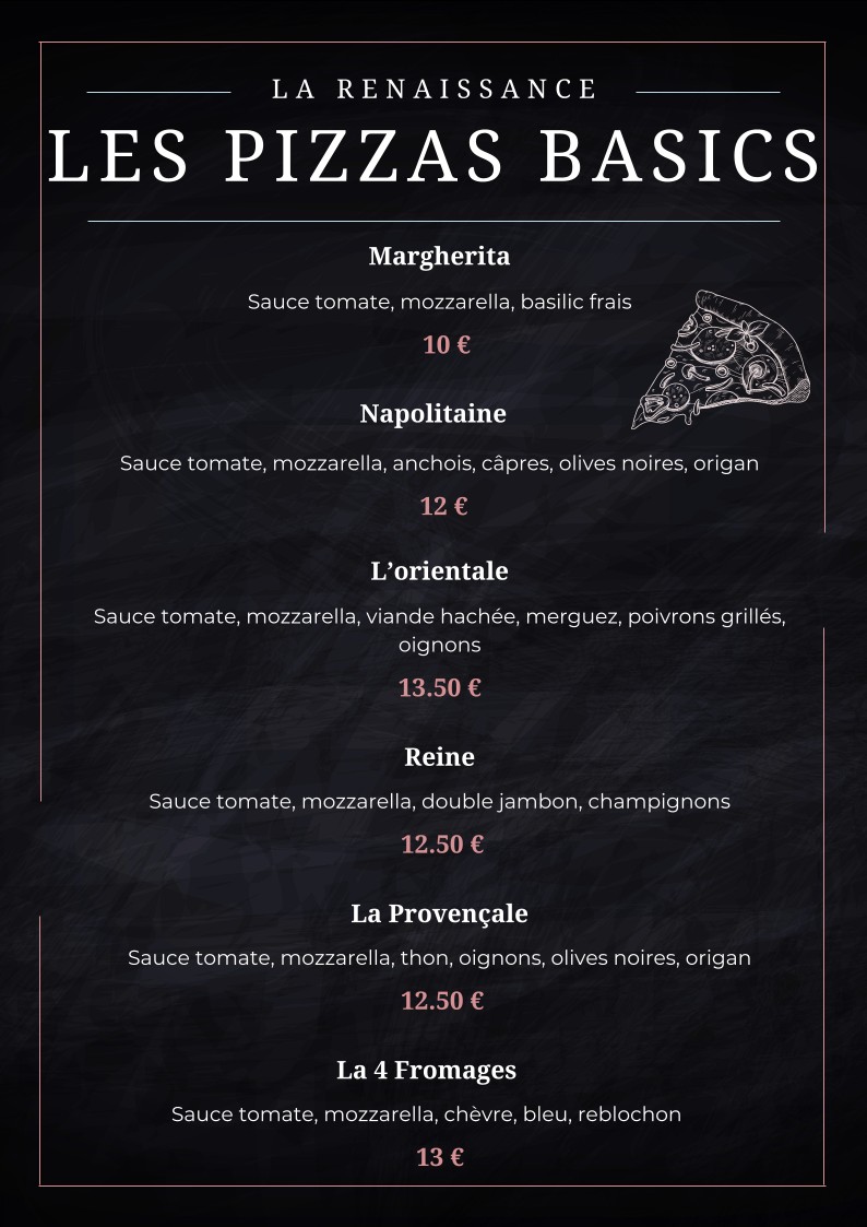 La Renaissance | Restaurant Halal menu 3
