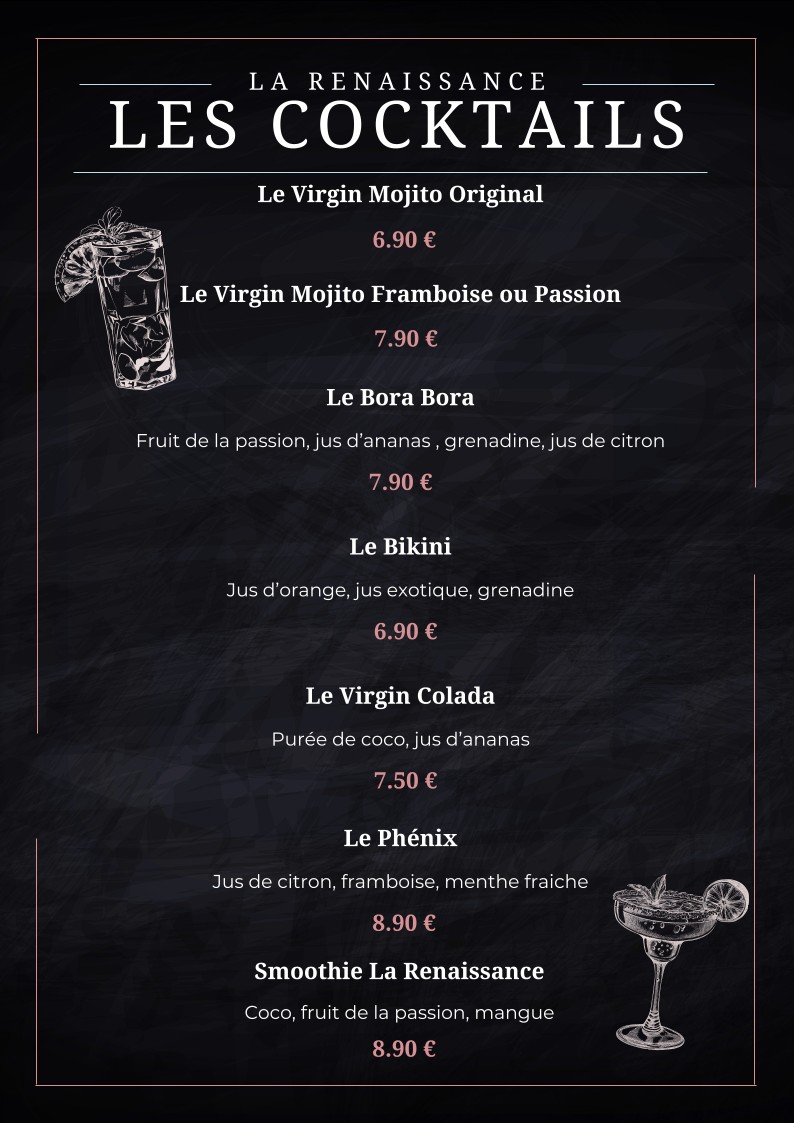 La Renaissance | Restaurant Halal menu 9