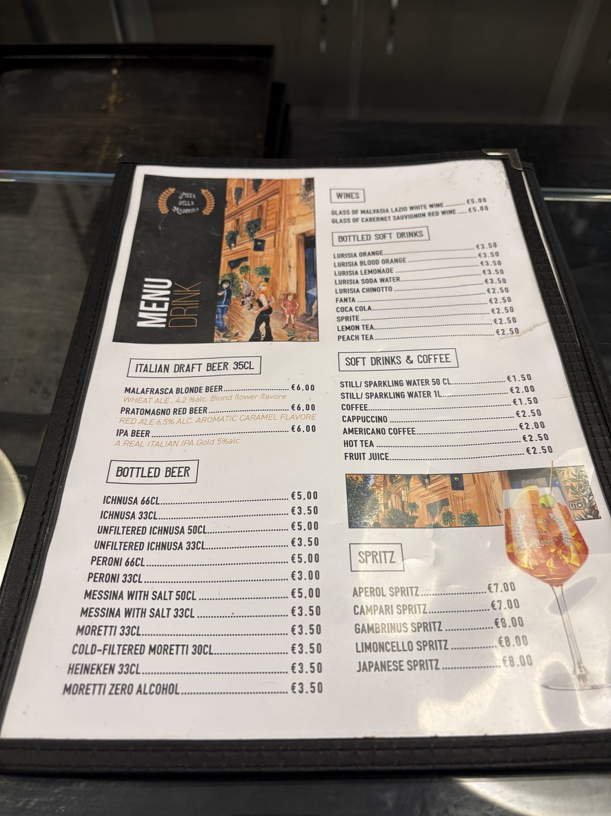 Pizzeria della Madonna dei Monti menu 9