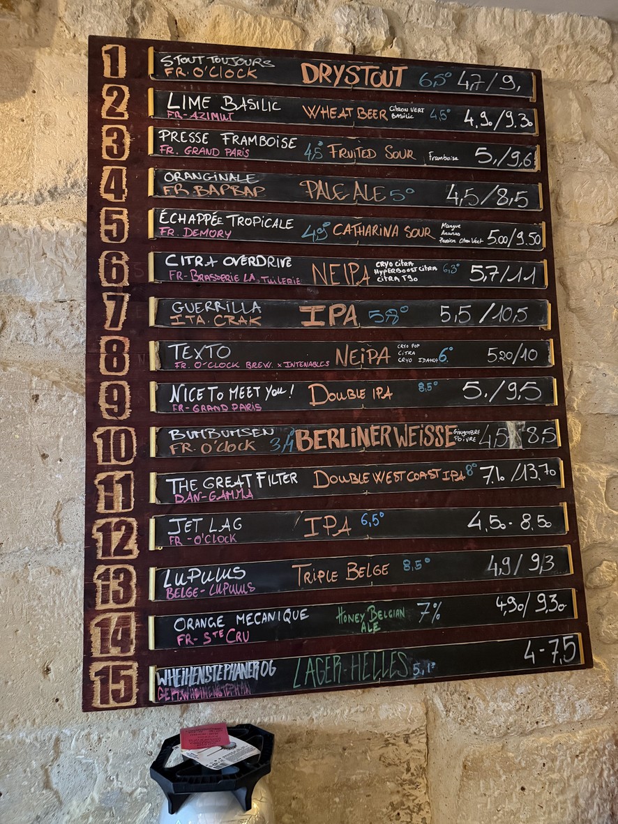 Hoppy Corner menu 2