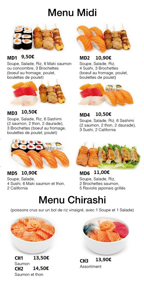 Hayaci menu 2