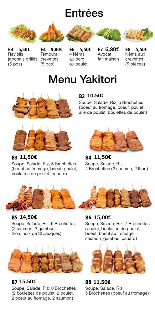 Hayaci menu 3