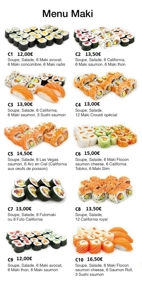 Hayaci menu 4