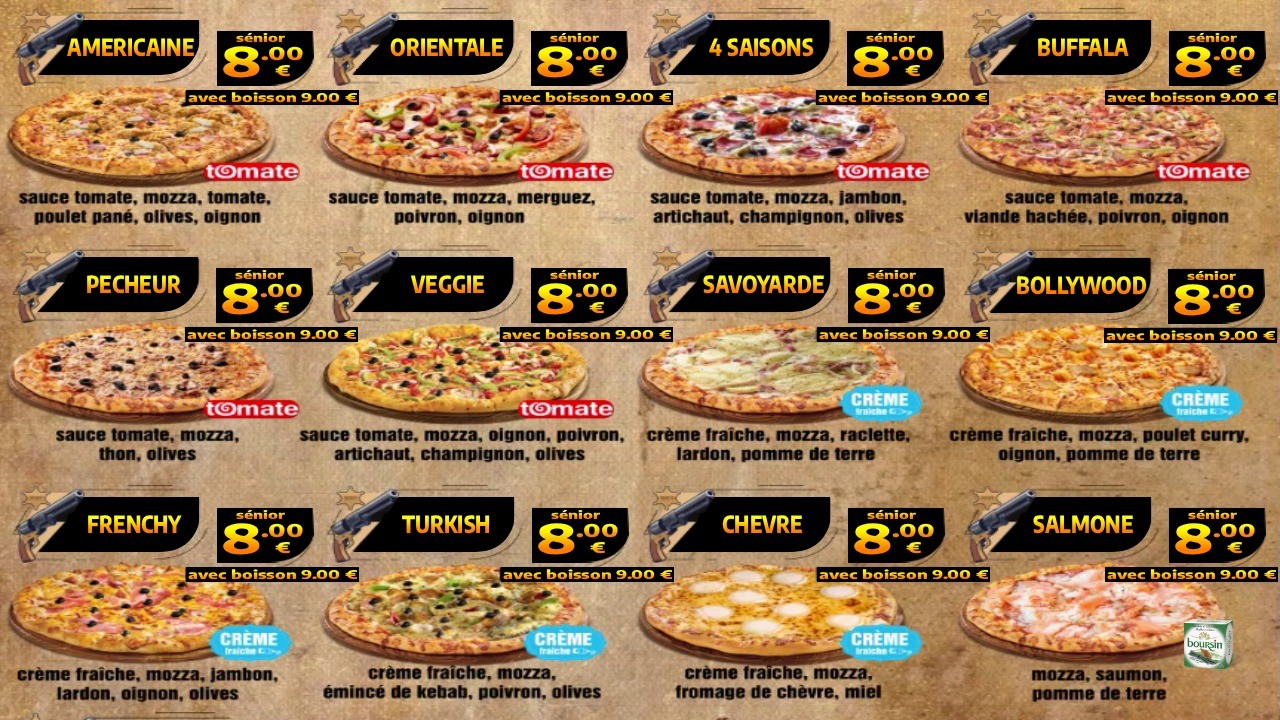 MIAMINE menu 1