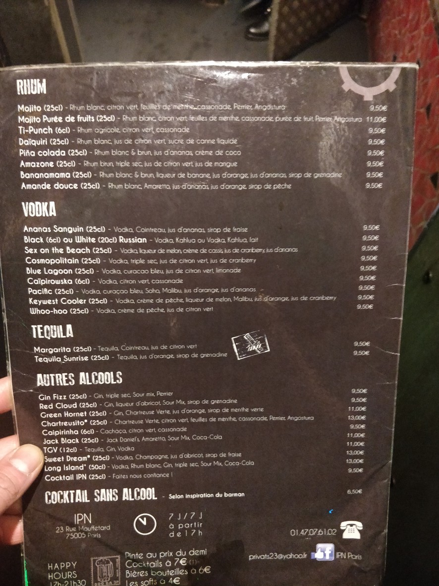 IPN menu 3
