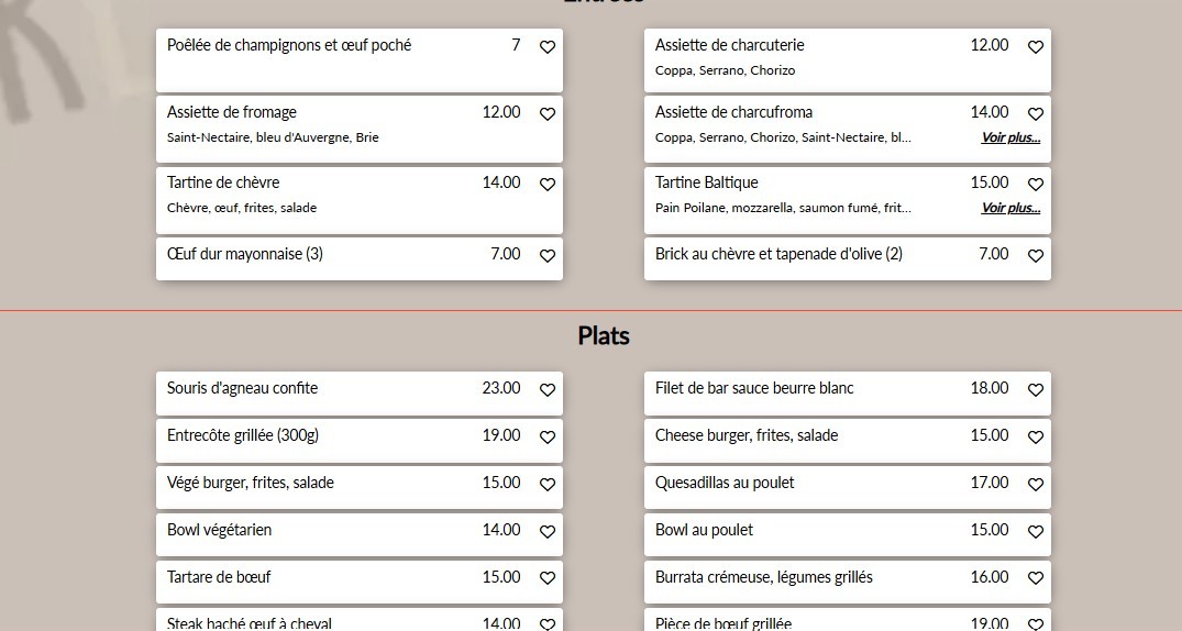 El cherfa menu 1