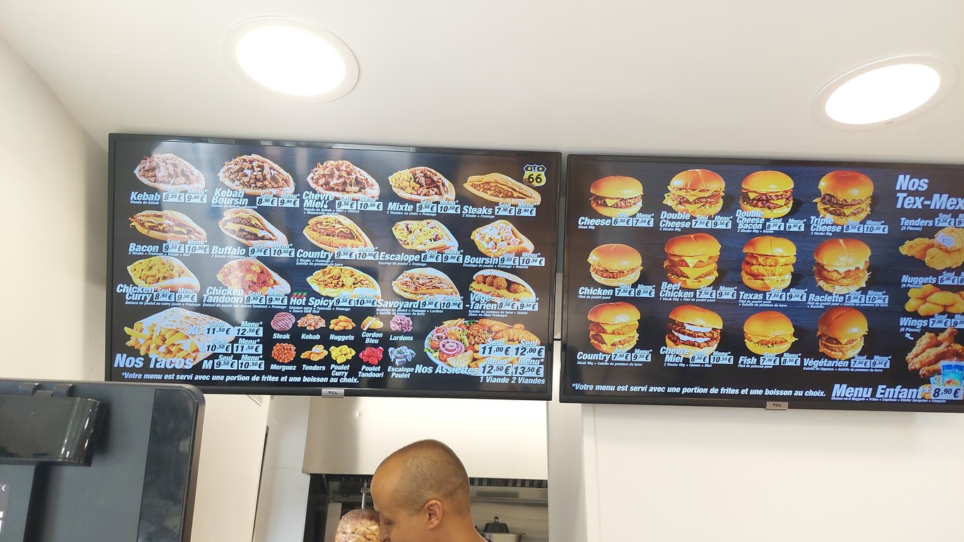 Le 66 menu 2