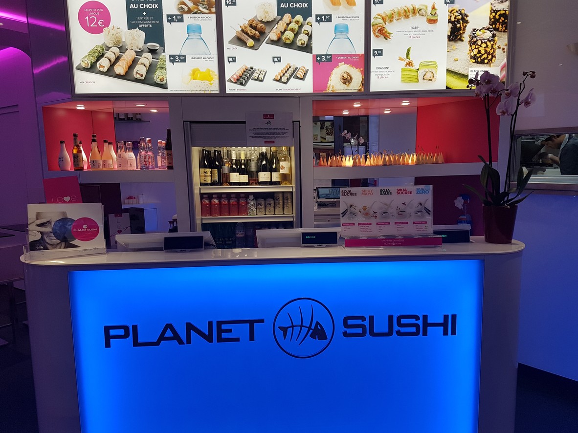 Planet Sushi menu 1
