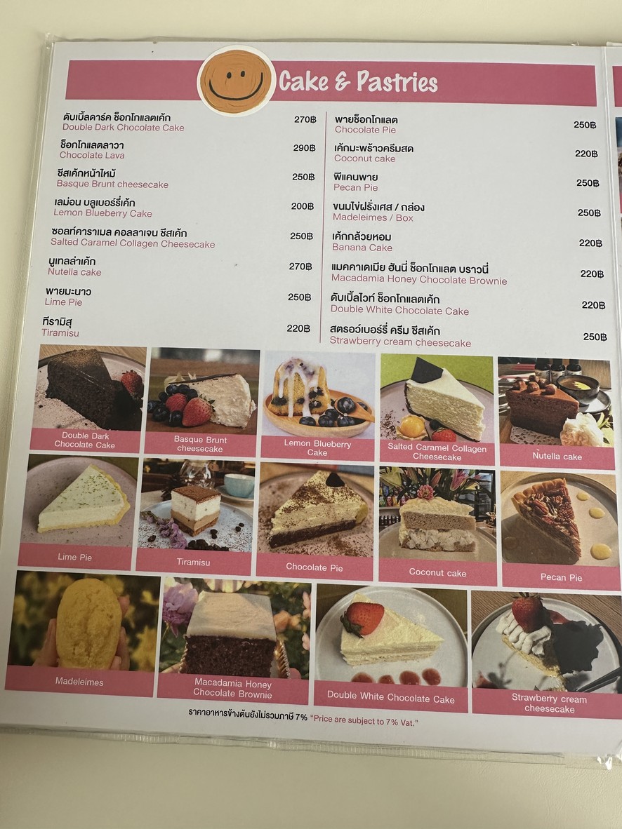 Keto connect Cafe menu 8
