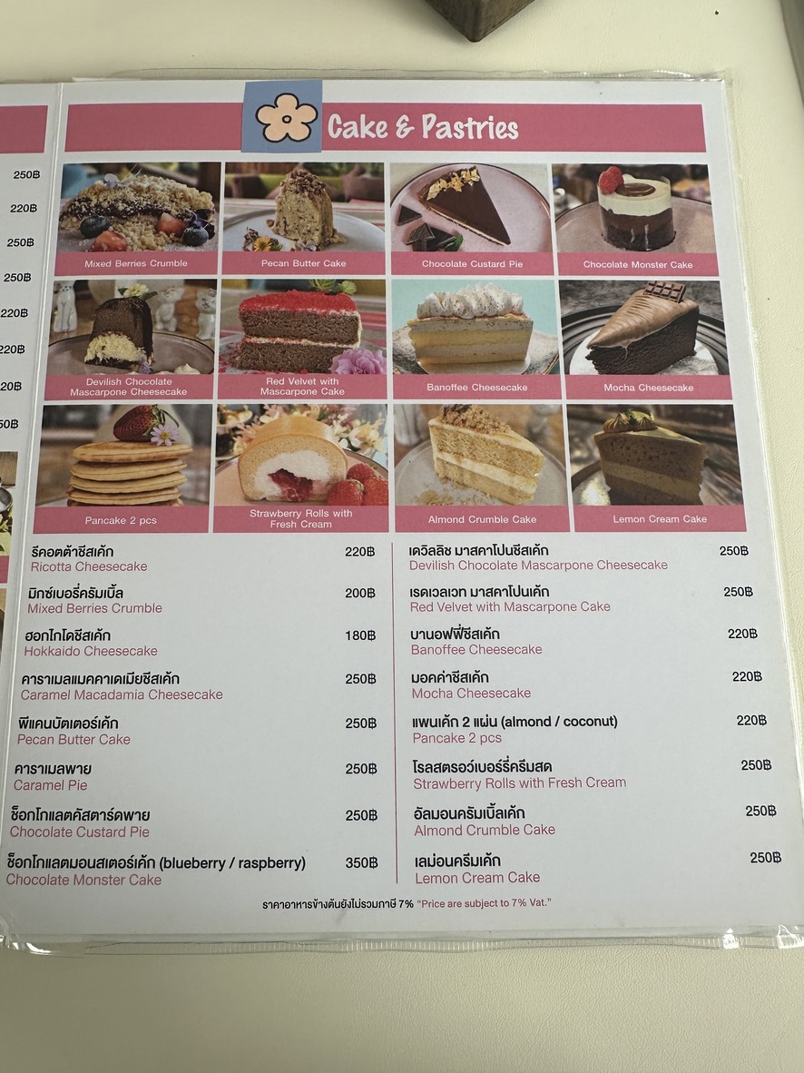 Keto connect Cafe menu 9