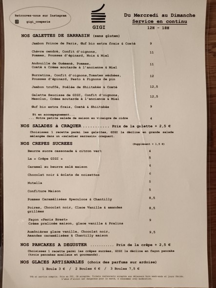 Crêperie Gigi