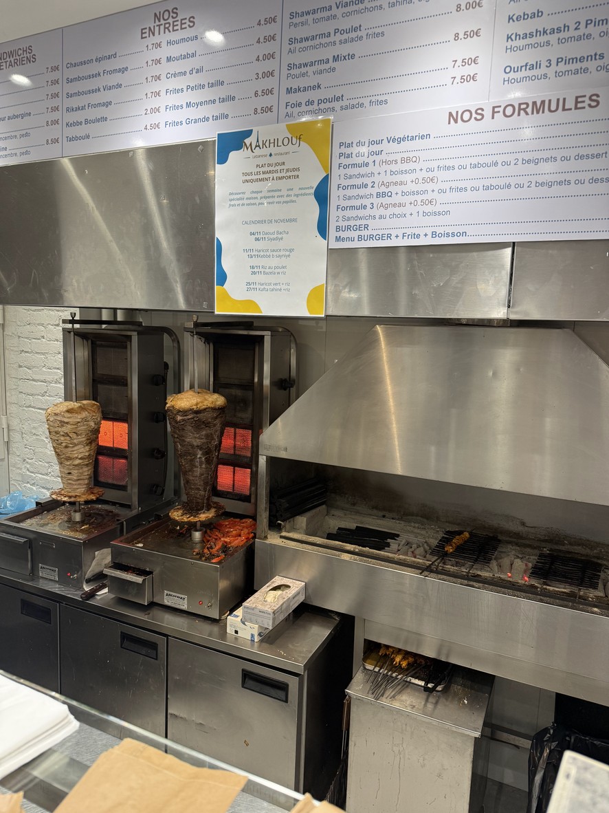 Makhlouf Paris menu 1