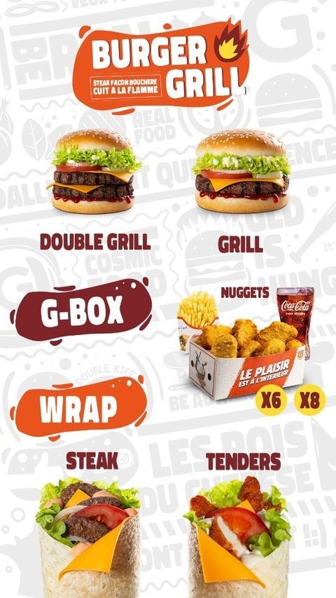 G La Dalle menu 4