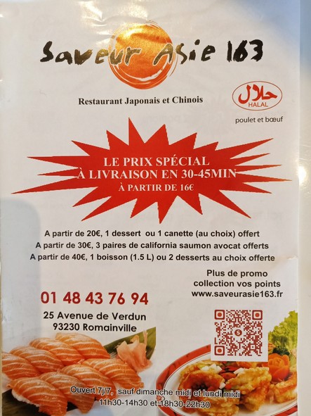 saveur d'asie 163