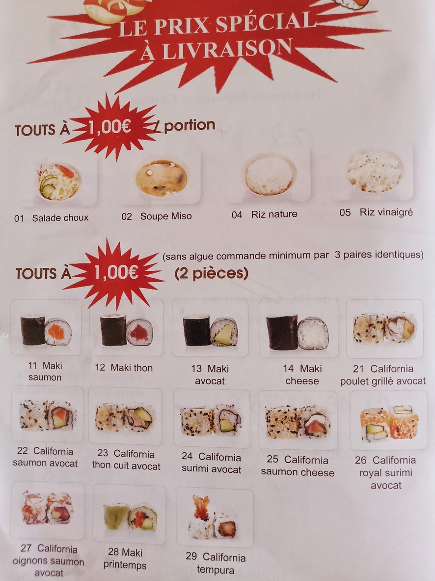 saveur d'asie 163 menu 2
