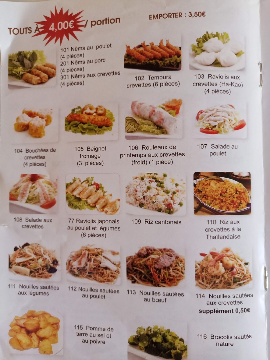 saveur d'asie 163 menu 3