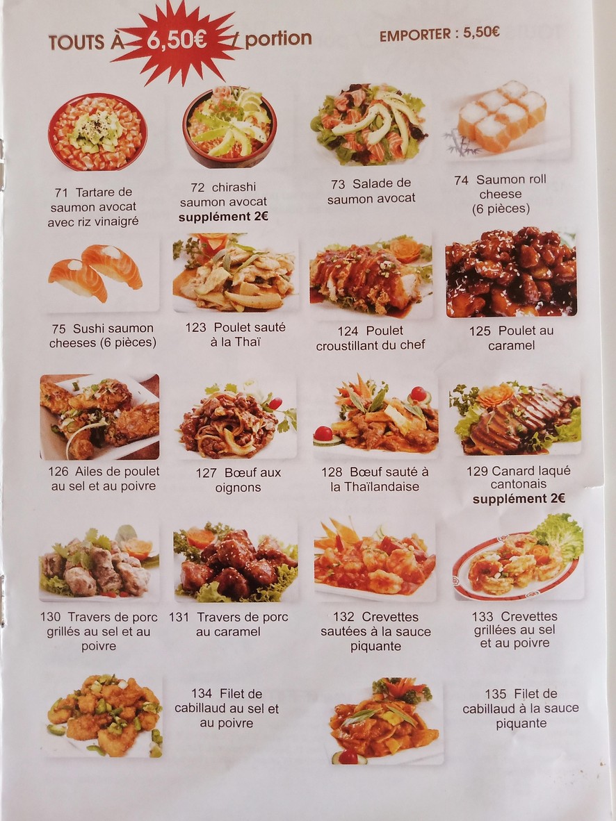 saveur d'asie 163 menu 5