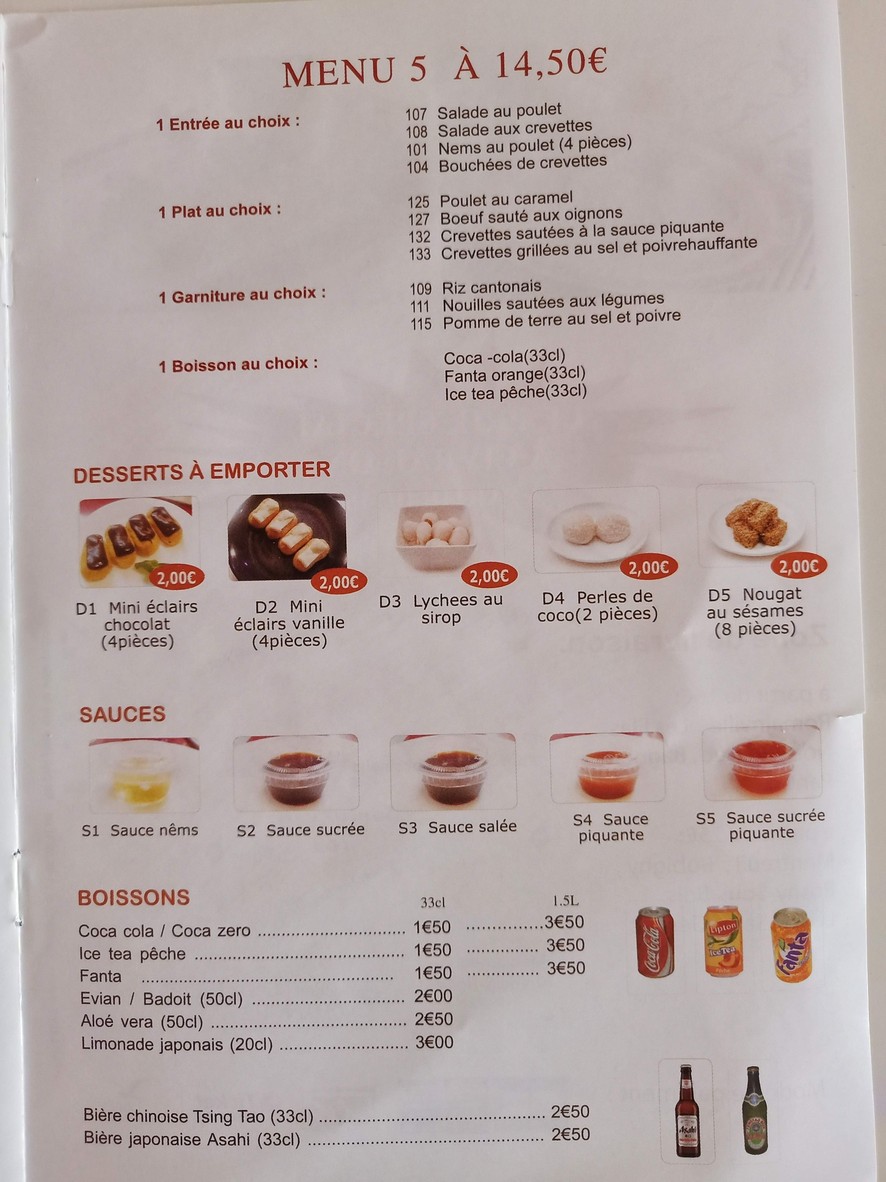 saveur d'asie 163 menu 7