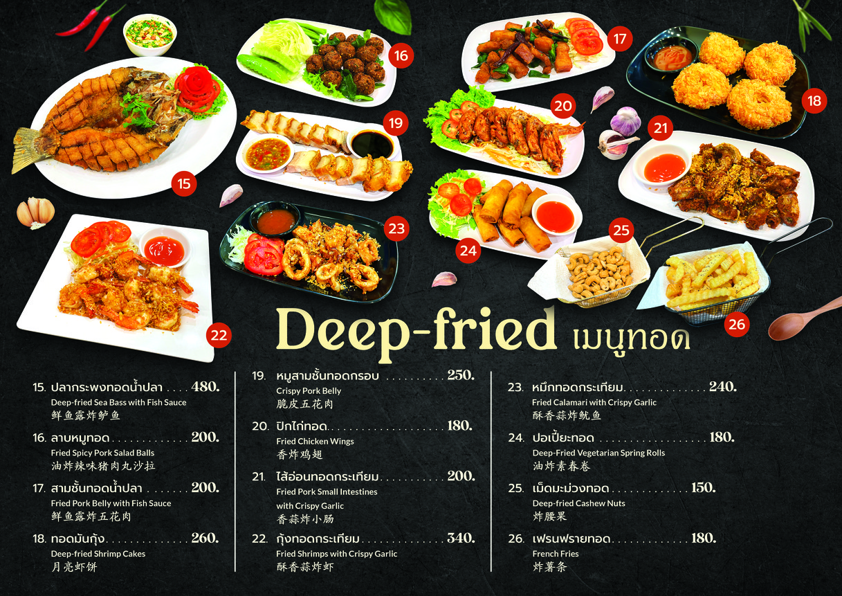 Thailicious Thai Restaurant menu 4